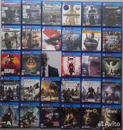 Прокат дисков на ps4