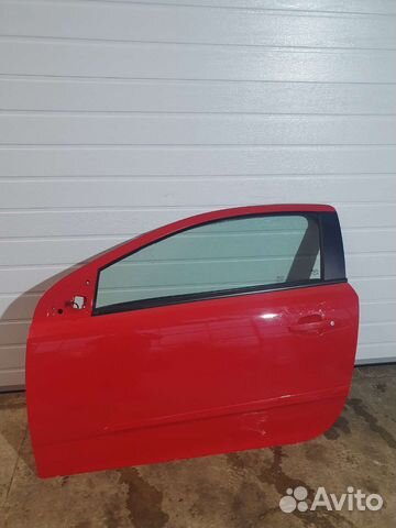 Дверь передняя левая opel astra h купе
