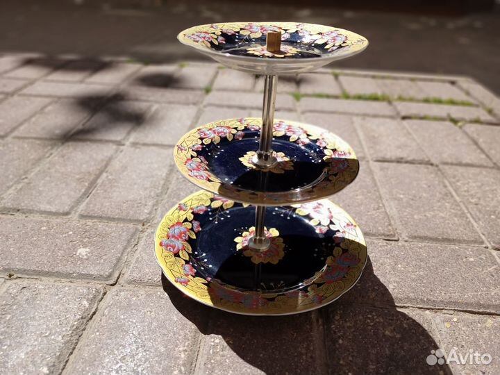 Горка (этажерка) фарфоровая. Винтаж, Чехия