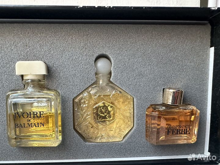 Набор миниатюр винтаж Ombre Rose