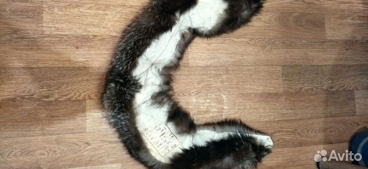 Меховой воротник лиса