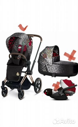 Прогулочная коляска cybex priam rebellious III