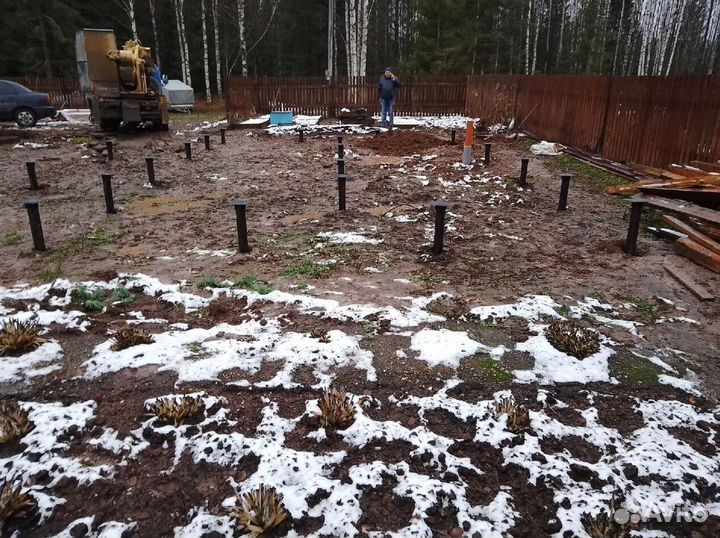 Винтовые сваи монтаж винтовых свай