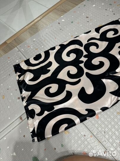 Платок с мехом норки