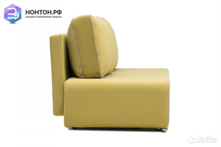 Диван еврокнижка Нео горчичный
