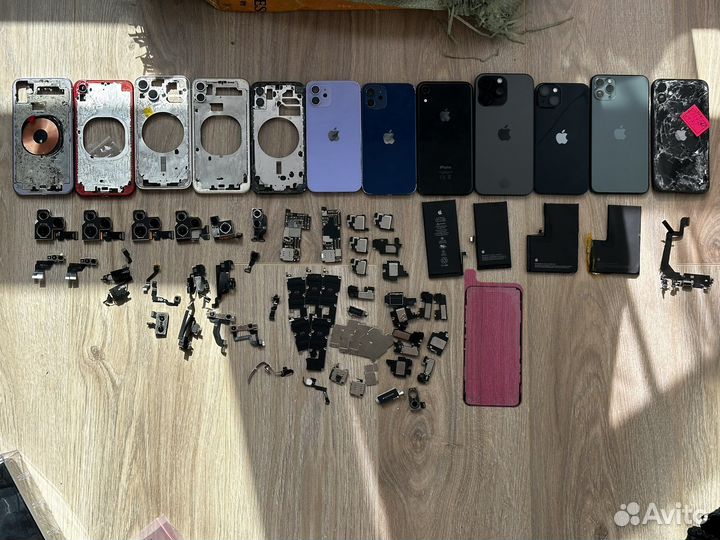 Запчасти/чехлы/коробки iPhone