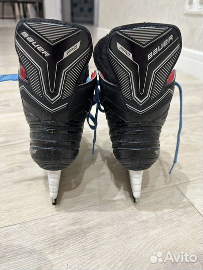 Хоккейные коньки bauer детские