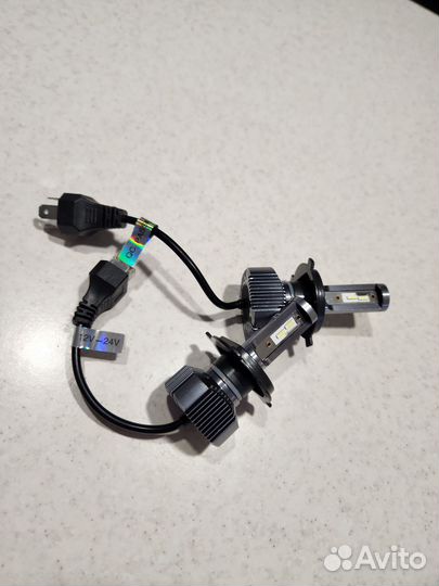 Диодные лампы h4