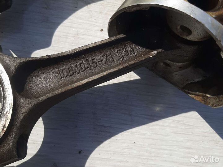 Поршень с шатуном Niva Chevrolet