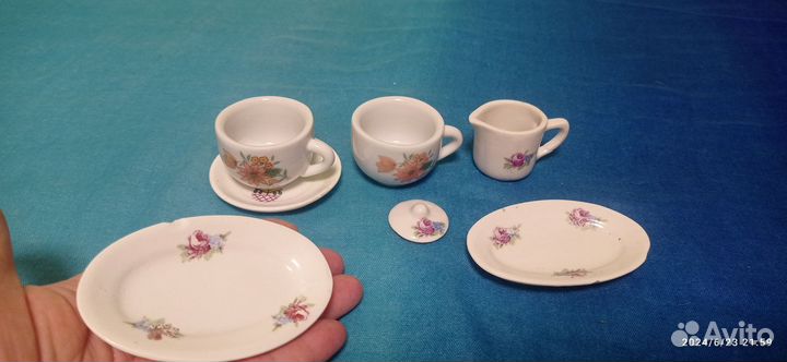 Посудка деская СССР фарфор дулево