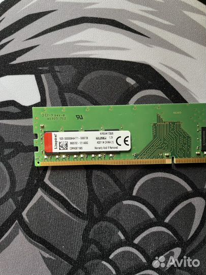 Оперативная память Kingston ddr4 8gb