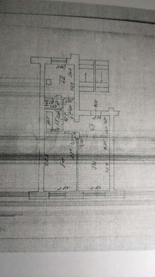 2-к. квартира, 49,3 м², 5/5 эт.