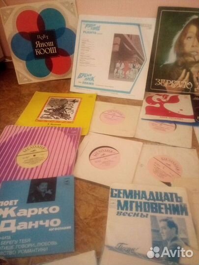 Пластинки виниловые СССР