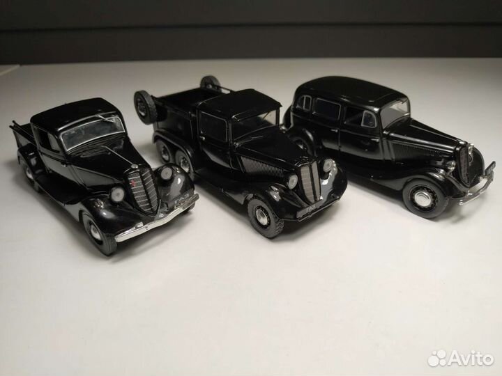 Модели автомобилей 1:43 СССР