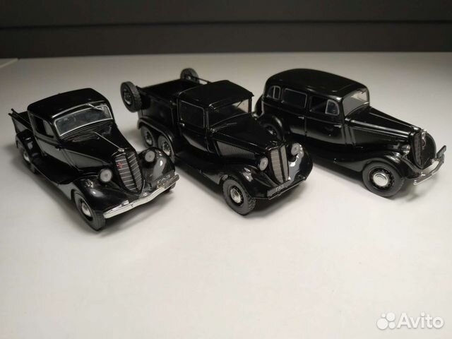 Модели автомобилей 1:43 СССР