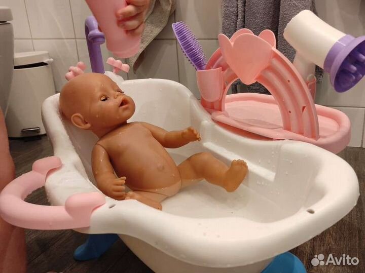 Ванночка для купания кукол Полесье