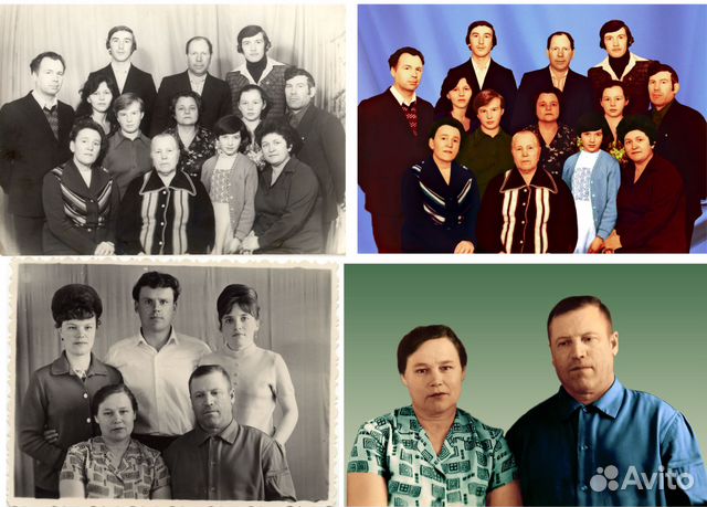 Реставрация фотографий из вашего семейного альбома