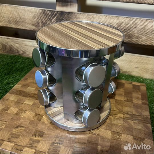 Подставка для специй с баночками