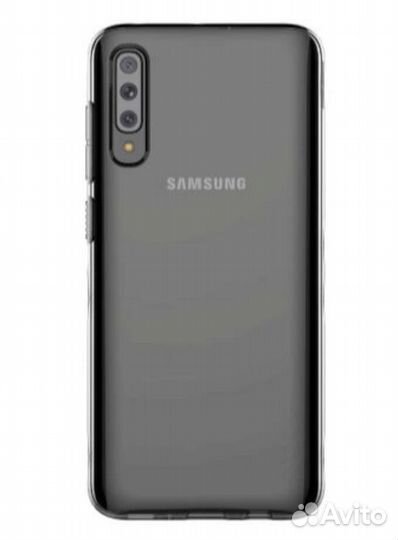 Чехол для Samsung A70 чёрный