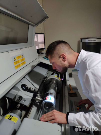 Сканирование на барабанном сканере 11000ppi