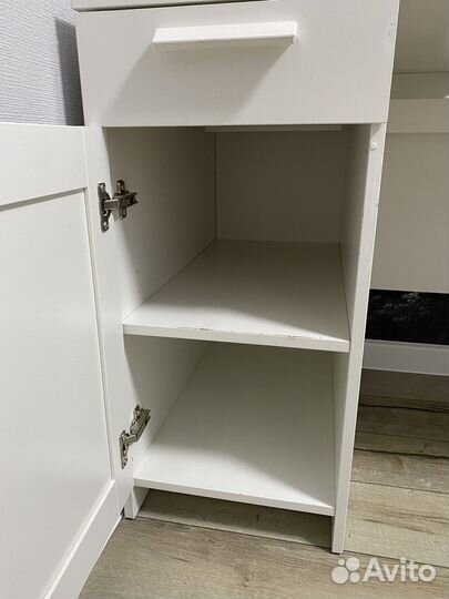 Компьютерный стол IKEA Бримнэс + верх стола Микке