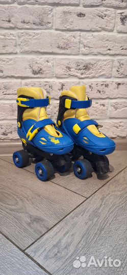 Коньки роликовые, ролики 30-33 размера