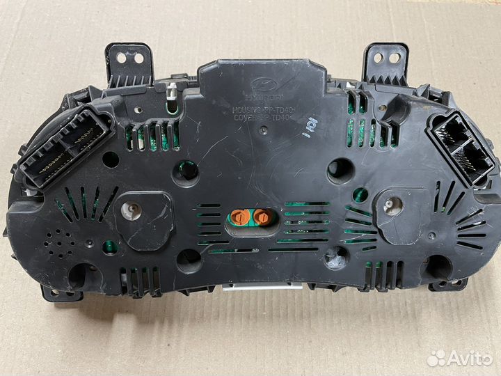 Приборная панель hyundai solaris