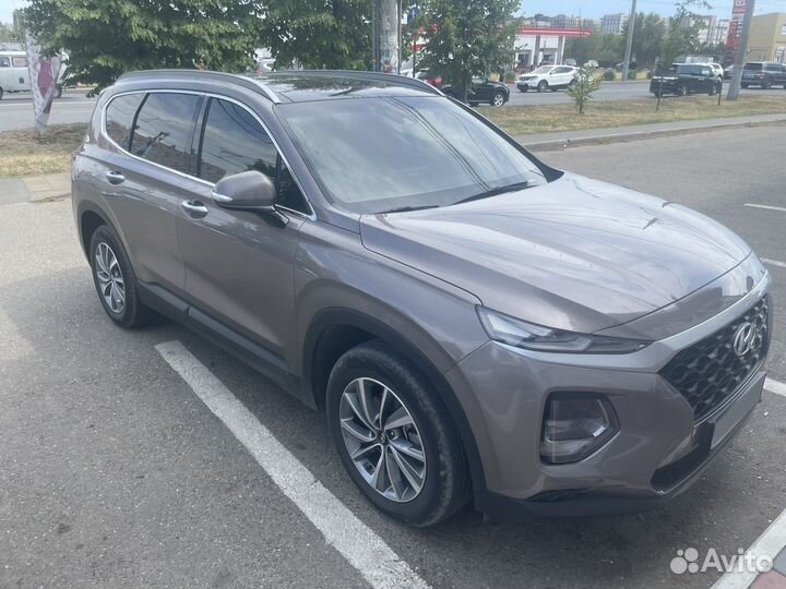 Hyundai Santa Fe 2.0 AT, 2018, 89 000 км