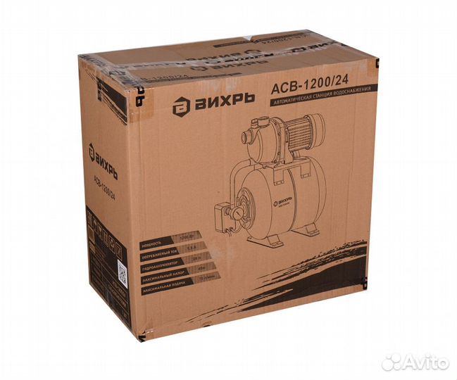 Насосная станция Вихрь асв-1200/24
