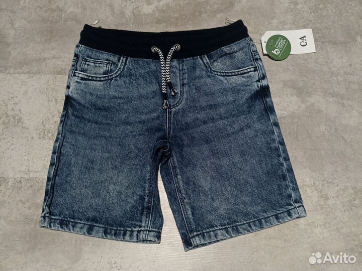 Джинсовые шорты 128/ С&А Оригинал