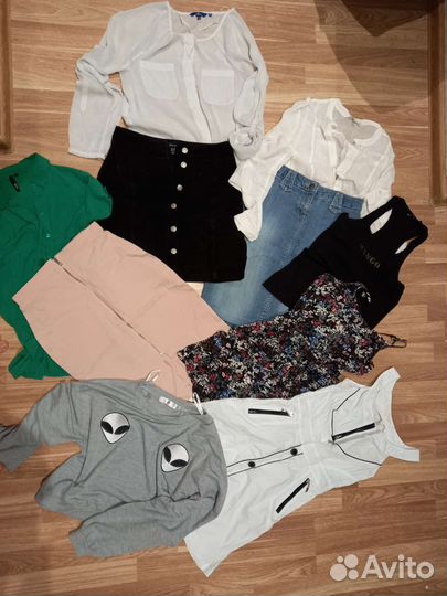 Вещи фирменные пакетом 42-44р