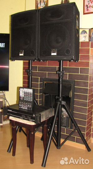 Колонки SVP 1200W W-15