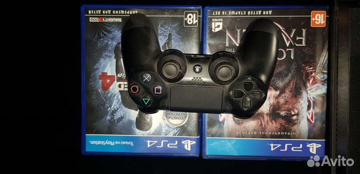 Sony playstation 4 бу вместе с играми