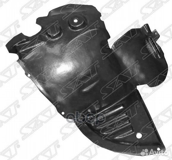 Подкрылок Renault Kangoo 97-07 (Спереди/ Справа