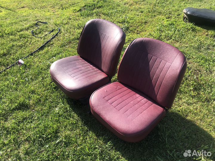 Красные сиденья ваз 2103-06