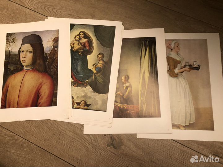 Альбомы с репродукциями картин запападная европа