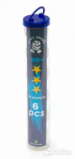 Мячи Giant Dragon Training Platinum 3* New (6 шт