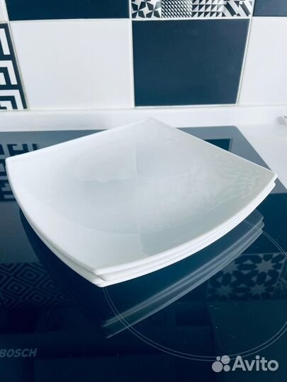 Тарелки белые сервировочные Luminarc блюдо 2 шт