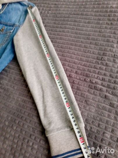 Zolla Джинсовая куртка-бомбер 48 размер