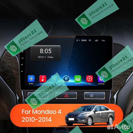 Магнитола Андроид Ford Mondeo 4 2010-2014