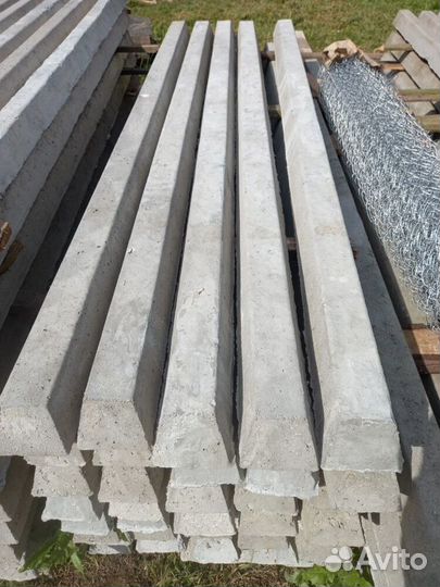 Бетонные столбы для забора