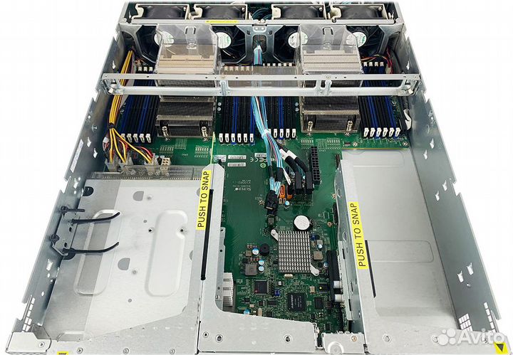 Сервер Supermicro 6028U-TR4 2x E5-2640v4 32Gb