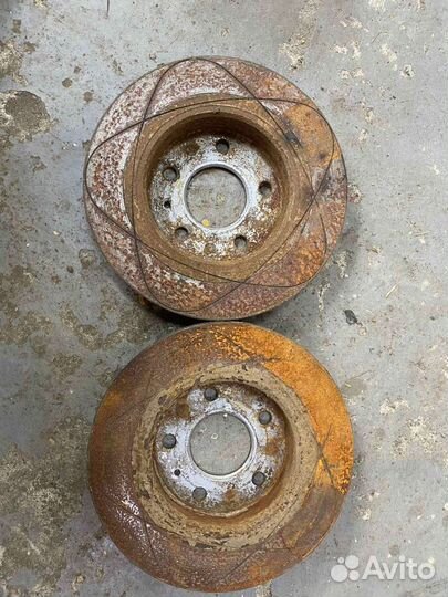 Диски тормозные задние Opel Astra H б.у