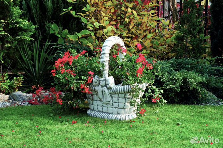 Вазон корзина