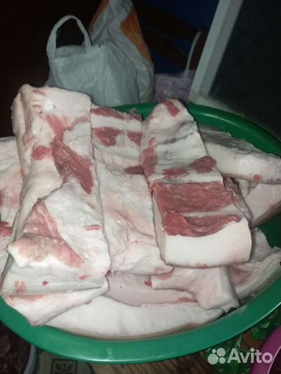 Сало домашнее свежее