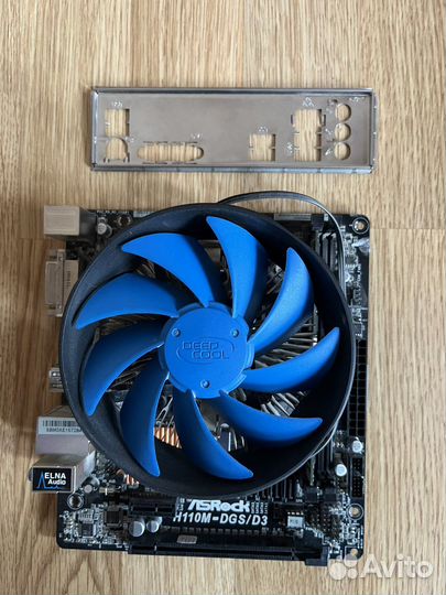 Intel core i3 6100 + мат.плата+ 8гб ddr3