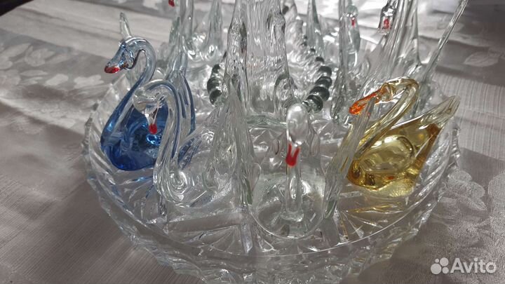 Лебедь стекло СССР