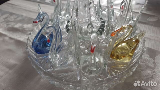 Лебедь стекло СССР