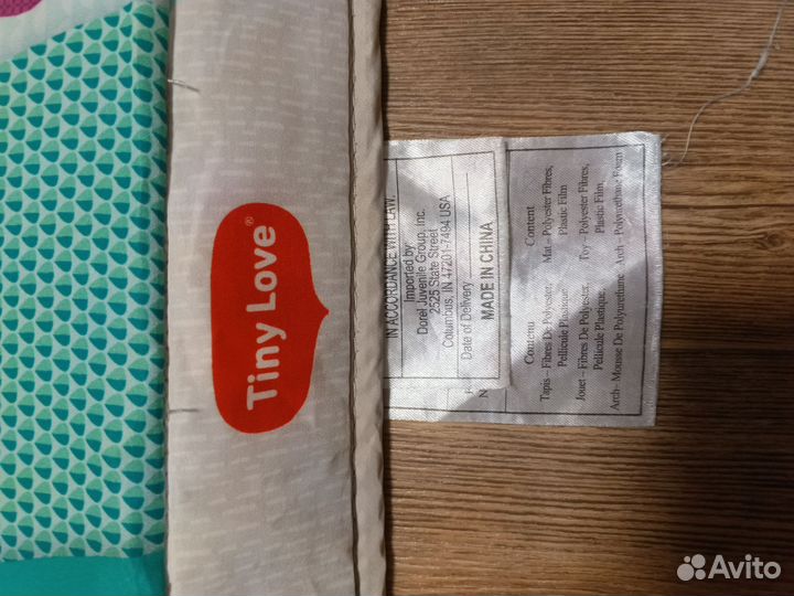 Развивающий коврик tiny love принцесса