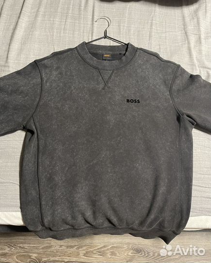 Джемпер boss Orange серый